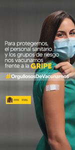 Gripe #OrgullososDeVacunarnos