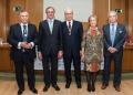 12/03/2015 - Foto de familia, el ministro de Sanidad, Servicios Sociales e Igualdad, Alfonso Alonso, en la inauguración del Curso Académico 2015 de la Academia Médico Quirúrgica Española.