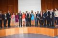 26/06/2014 - Foto de familia. La secretaria de Estado de Servicios Sociales e Igualdad clausura el acto de entrega de los Premios SENDA.