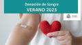 11/08/2023 - El Ministerio de Sanidad anima a la población a donar sangre durante el período estival